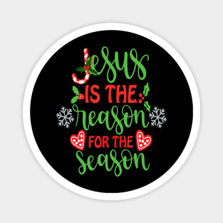 Jesus The Reason Christian Christmas Stocking Stuffer Gifts Magnet